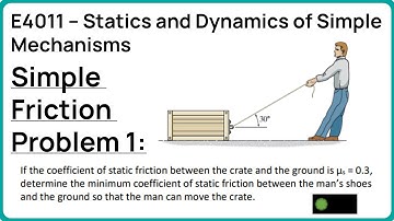 Simple Friction Problem 1