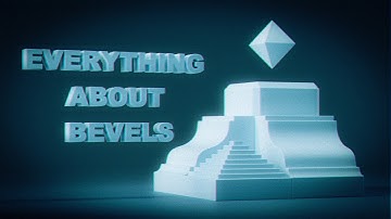 Everything you need to know about Bevels in Blender | Blender Beginners Tutorial.