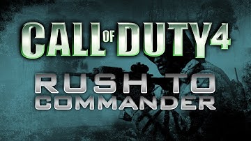 COD4 - Rush to Commander ep. 48 | Backpacking my team with a Dragunov [Game 76]