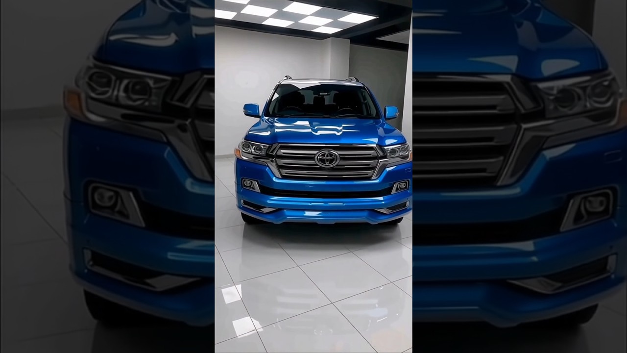 LC 200 | Look OF Toyota Land Cruiser With Navy Blue PPF