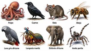 8 Animales más INTELIGENTES que el Ser Humano Explicados en 9 Minutos