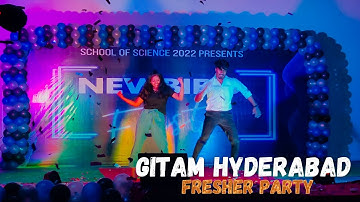 FRESHER PARTY | MY DANCE PERFORMANCE AT | GITAM (HYD) |