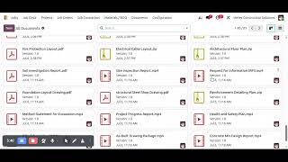 Job Costing Contracting Document Management | Construction Documents & Job Cost Control | Odoo