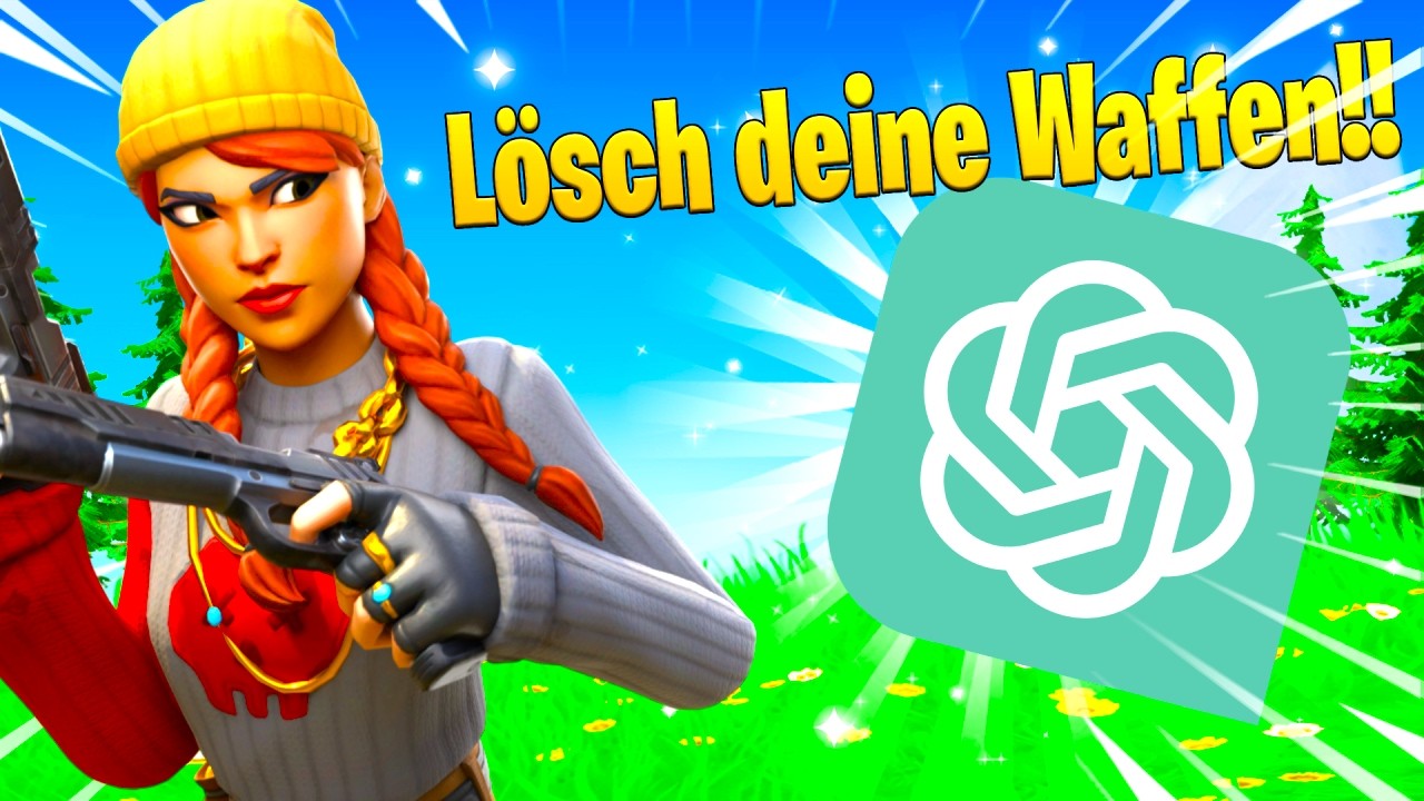 ChatGPT zwingt mich meine WAFFEN ZU LÖSCHEN! (Fortnite)😡