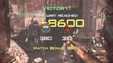 MODERN WARFARE 3 THROWING KNIFE OVER MAP