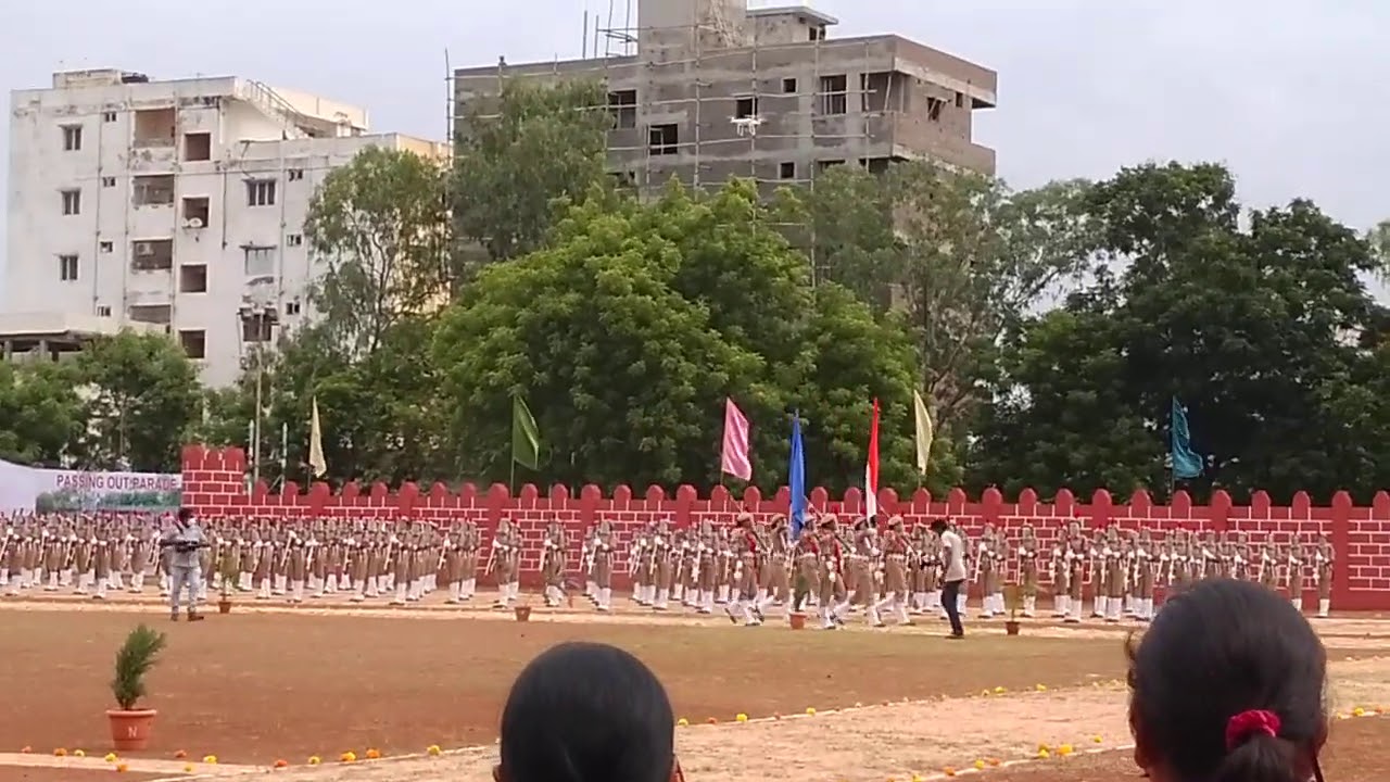 Passing out parade in PTC Ongole 2020
