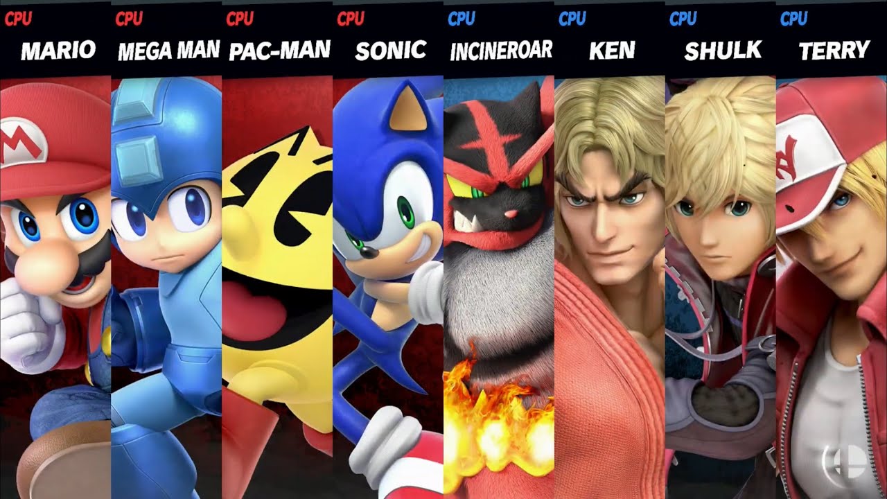 Super Smash Bros. Ultimate - Team Legends vs Team Gimhae City 2008