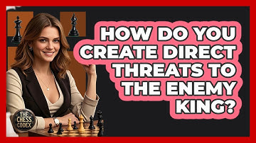 How Do You Create Direct Threats To The Enemy King?