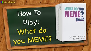 How to play What do you Meme? | Adult Party Game screenshot 2