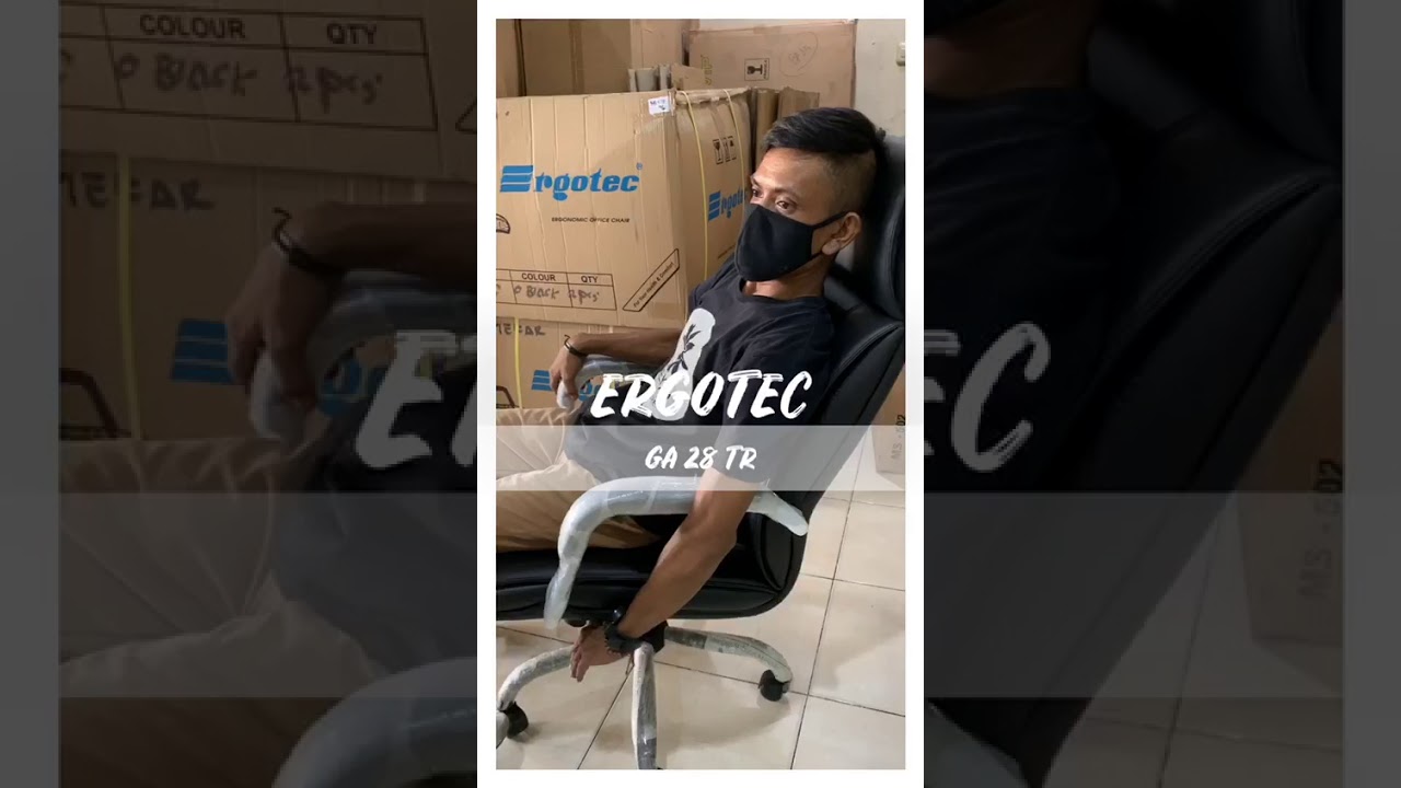 Review KURSI  KANTOR  Ergotec GA 28 TR Mekar Furniture YouTube