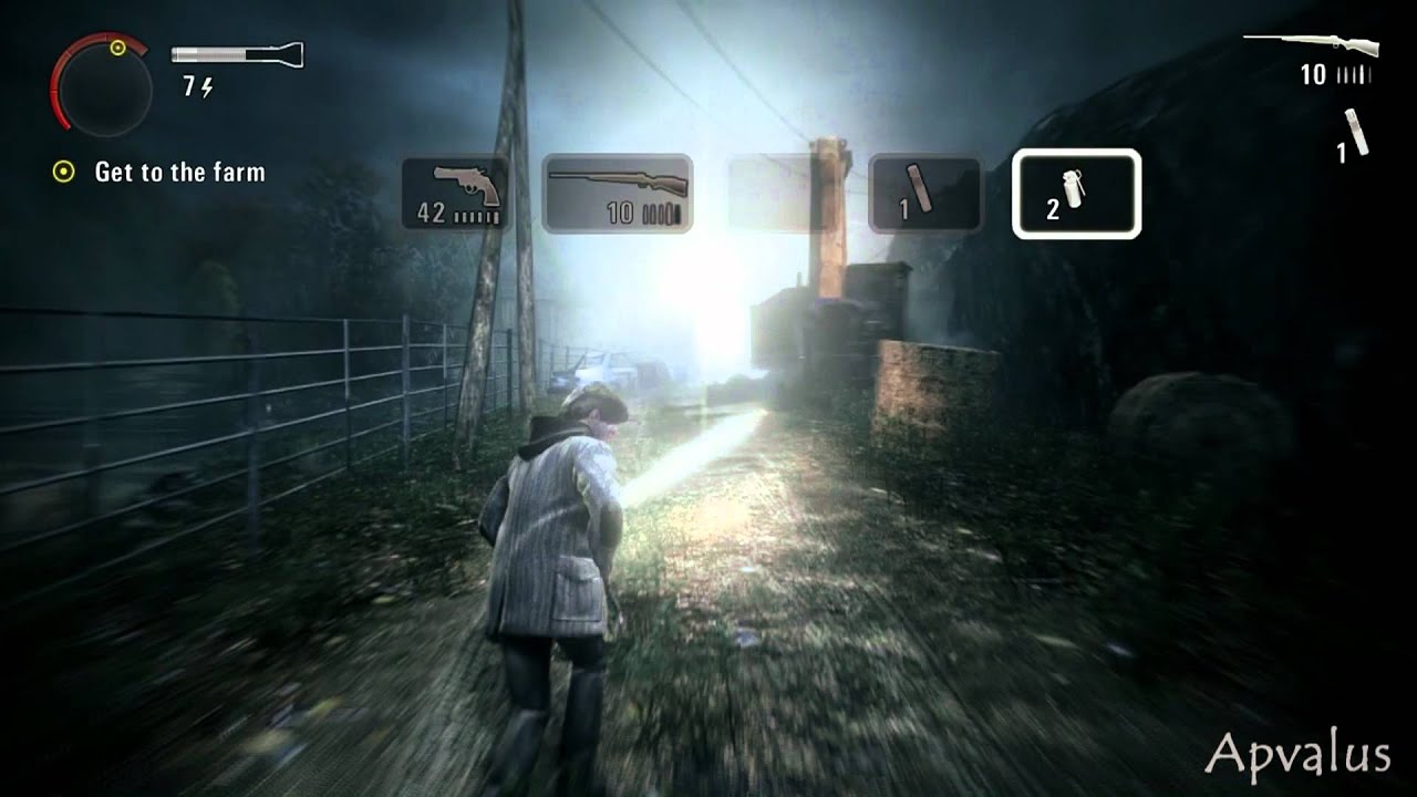 Alan Wake Gameplay (PC HD) 