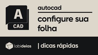 Autocad Como Configurar Um Tamanho De Folha