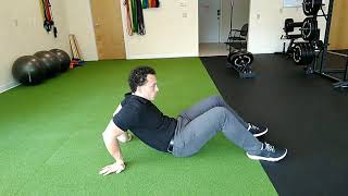Reverse Plank Triceps Dips
