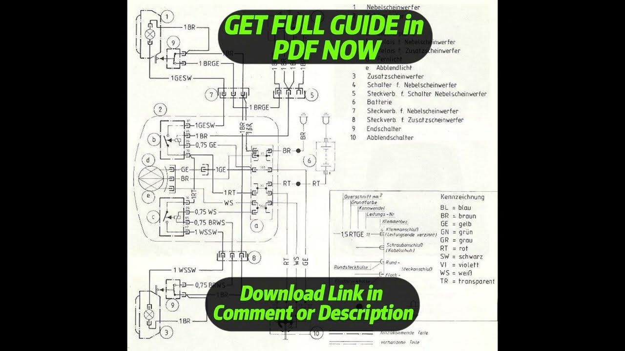 [DIAGRAM] Bmw R90 Wiring Diagram - YouTube