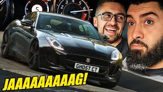 : 2 MPG! Jaguar F-Type vs Big Oil Spill & ANNOYING Fly // N"urburgring