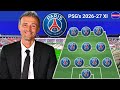 PSG's 2026-27 Possible XI Under Luis Enrique 😱 PSG Transfers News 2026 📰 PSG News 2026