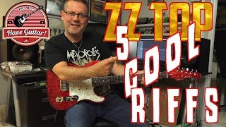 Video thumbnail of "ZZ Top - 5 cool classic riffs"