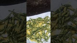 tasty crispy mirchi  🌶️😋🤤#masaledar crispy tasty green chillie