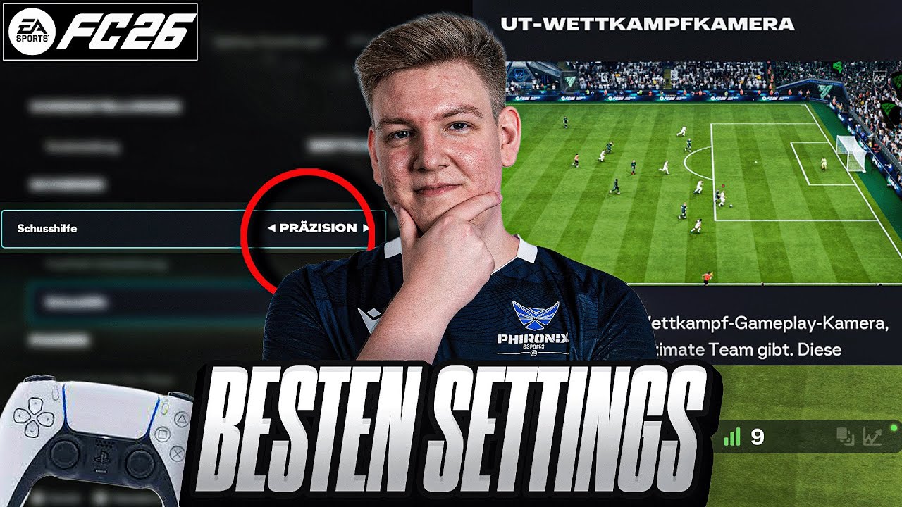 Die OPTIMALEN Controller & Gameplay Einstellungen in FC 26 🎮 (Pro Settings) | Sakul