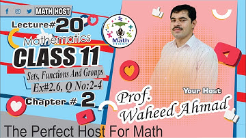 EXERCISE 2.6 CLASS 11 MATH || CLASS 11 MATH|| MATH HOST