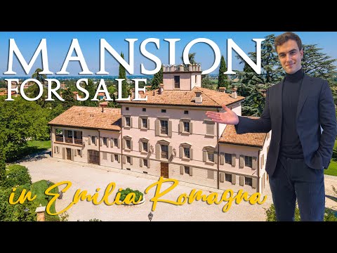 Rare Historic Luxury Villa with Park & Pool in Emilia Romagna, Italy