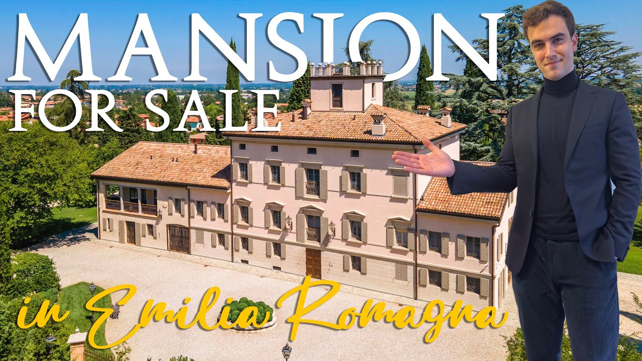 Rare Historic Luxury Villa with Park & Pool in Emilia Romagna, Italy