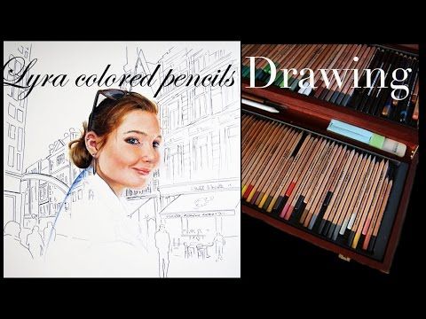 Lyra Colored Pencils Drawing Youtube