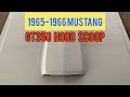 REVIEW of the 1965-1966 Mustang GT350 Scott Drake Metal Hood Scoop.