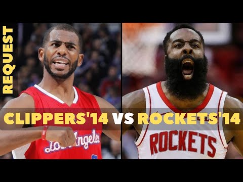 2K14 NBA Los Angeles Clippers 14 Vs Houston Rockets 14 Jordan Manning