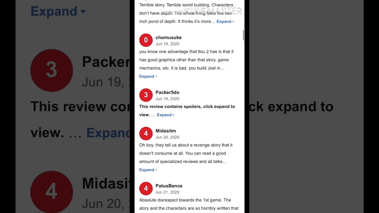 The Last Of Us Part 2 Metacritic User Scores YouTube The Last Of Us Part 2 Metacritic User Scores YouTube