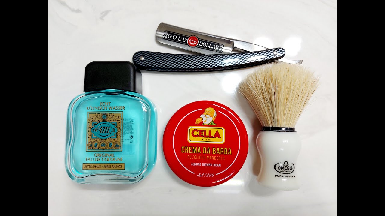 Cella Shave Soap Straight Razor Shave YouTube