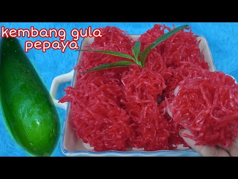 Kembang Gula Pepaya Muda