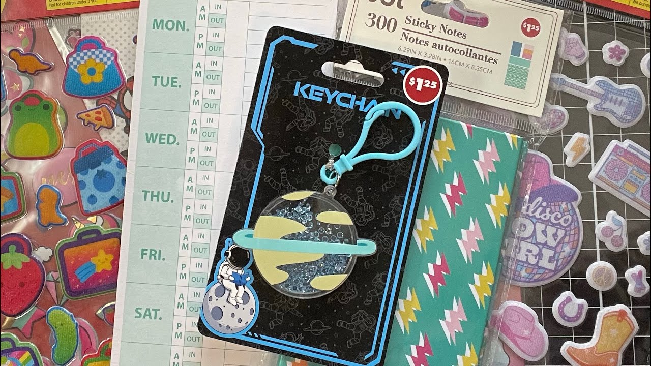 *SUPER!* DOLLAR TREE Haul! Brand New Sets of Cute Activity Books, School Supplies, and More!