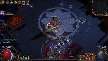 Path of Exile 3.6 Ancestral Warchief Berserker. Synthesis Cortex boss fight