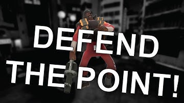How to defend the point as demoman?