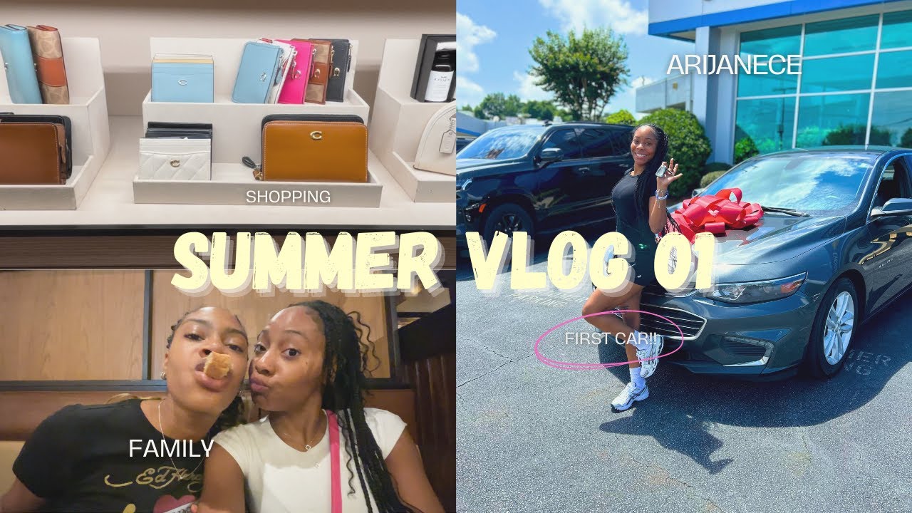 I Bought My First Car | Summer Vlog 01 - YouTube