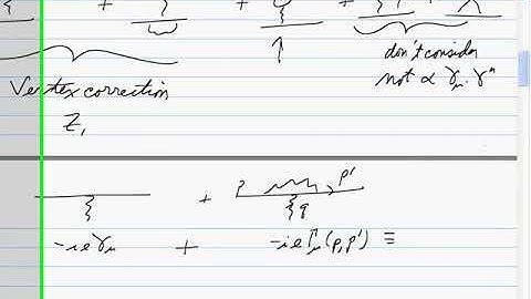 Quantum Field Theory 1-22-QED 2