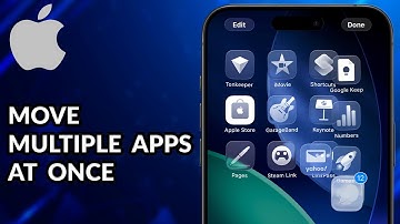 How To Move Multiple Apps At Once On iPhone