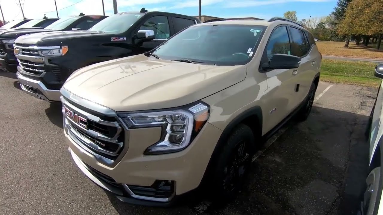 2023 GMC TERRAIN AT4 New SUV For Sale Hudson, WI YouTube