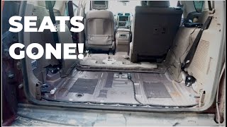 How to REMOVE the 3rd Row Seats from a Lexus GX460 | We Are Pachari