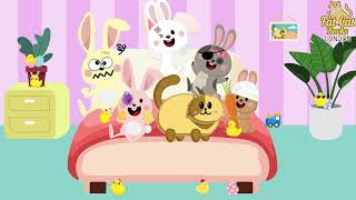 Five little bunnies, kids music videos, nursery rhymes, songs for babies#kidssong#toddlers#easter