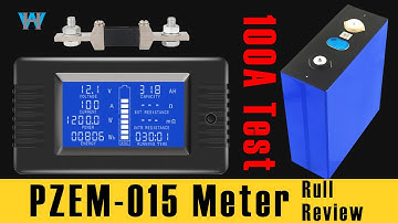 Full Review of PZEM-015 PZEM 013 0-200V 0-300A  DC Energy, Voltage, Current Capacity Meter