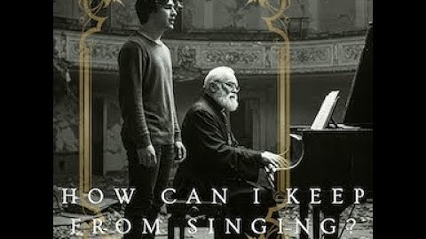 The Thirsting - How Can I Keep From Singing? Lyric Video