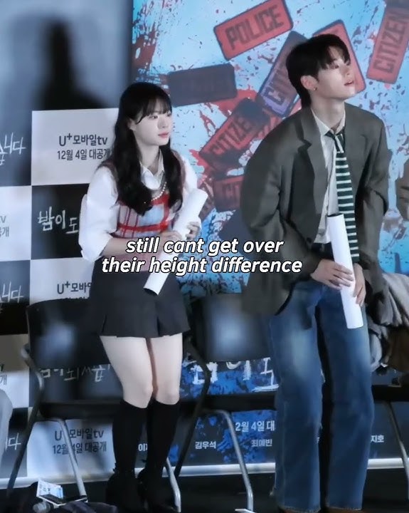 she looks so tiny next to him😭 #nighthascome