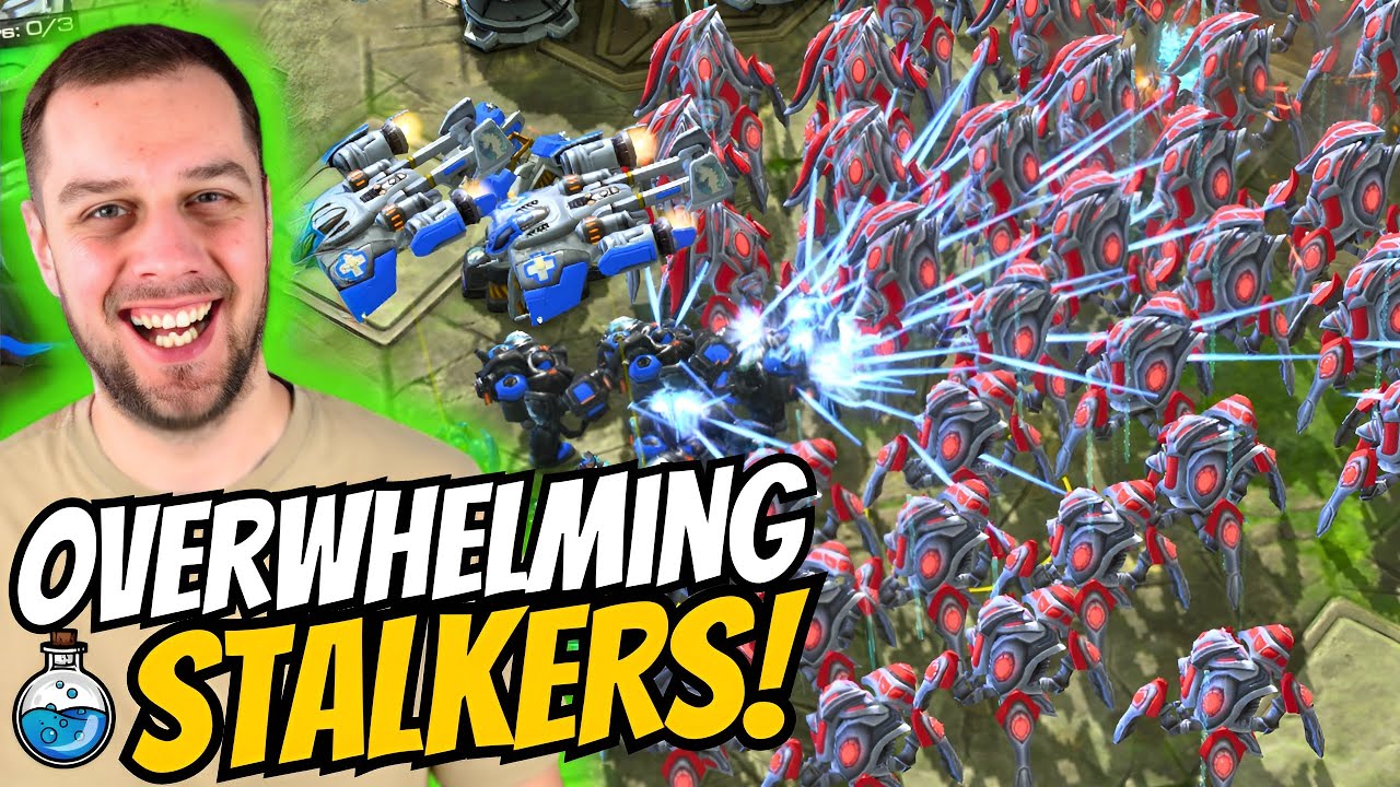 Terrans OVERWHELMED with Mass Stalkers! | Stalker Templar #4 StarCraft ...