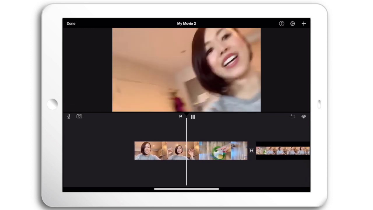 02 Imovie For Ipadの使い方 いらない部分をカットする Youtube