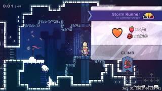 [Celeste] Storm Runner (by LethargicDoggo) Full Clear Silver