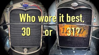 Check out the differences of a 1930 & 31 Model A