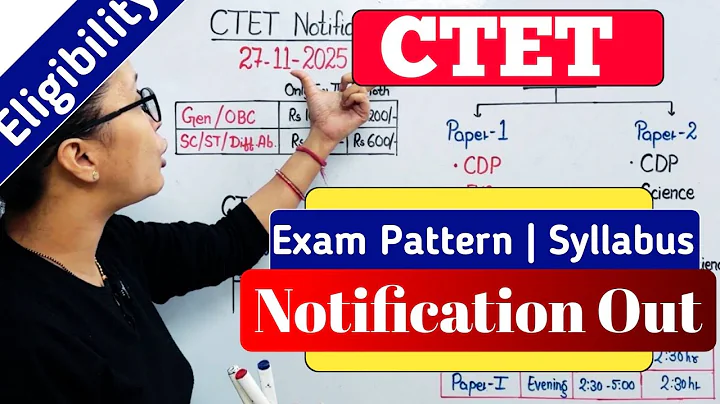 CTET Feb 2026 Notification Out | CTET Feb 2026 Notification Latest News | CTET Feb 2026 Syllabus |