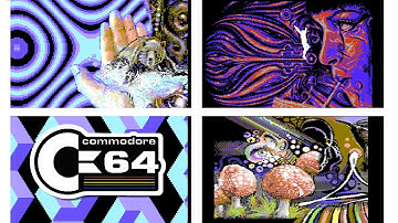 Best of 2022: Amanita (80%) - Commodore 64 Demo - Amazing Graphics & Music